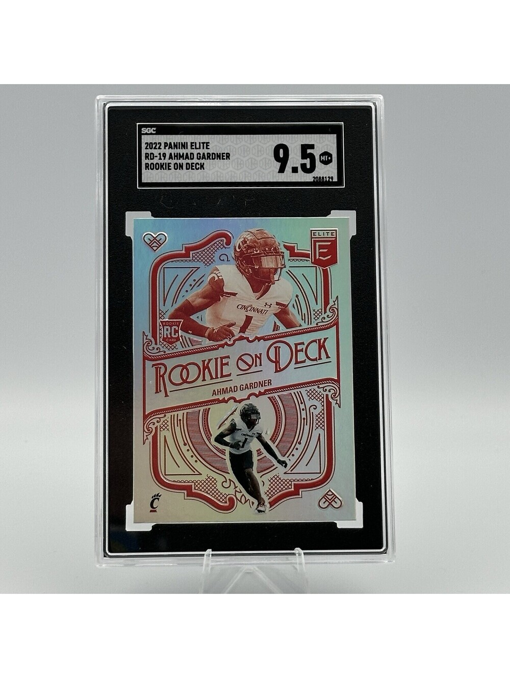 Ahmad Gardner Rookie On Deck 2022 Panini Elite RD-19 SGC 9.5 Gem Mint